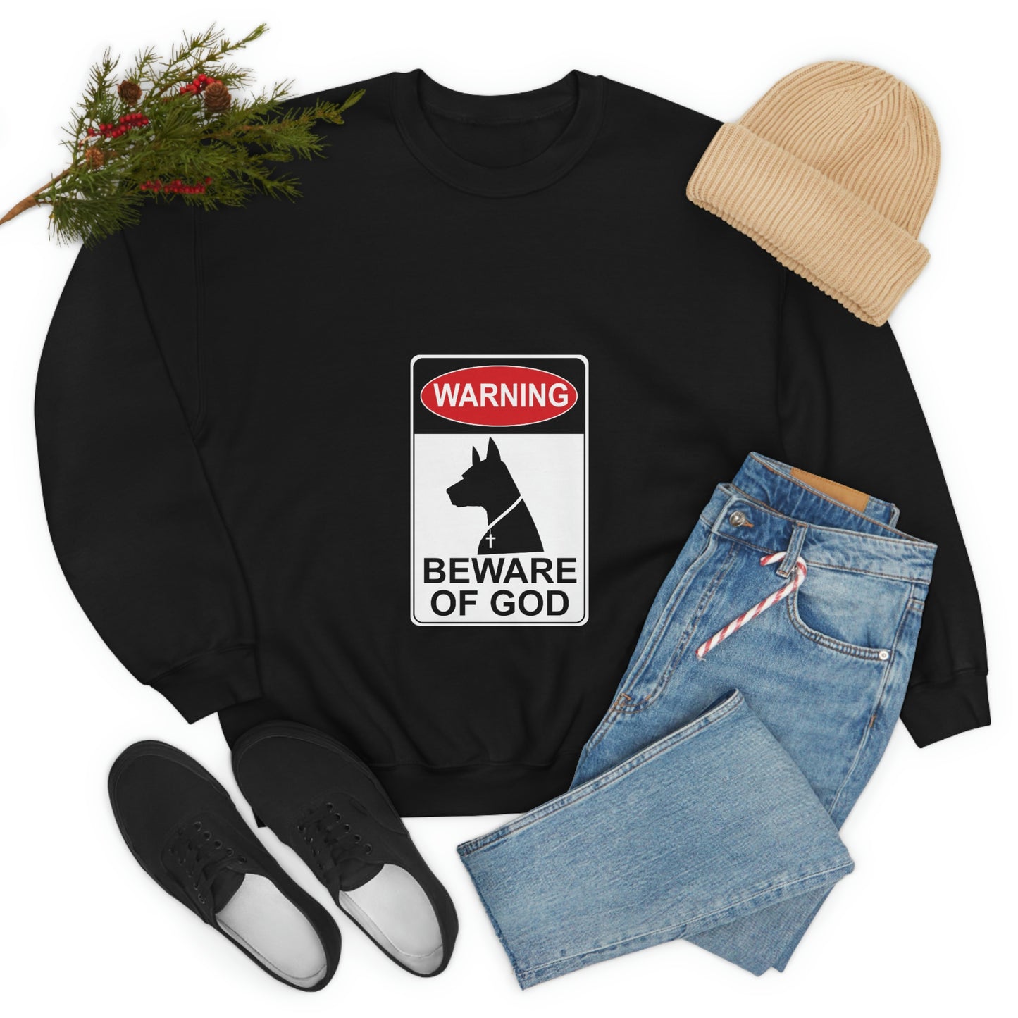 B.O.G. Unisex Heavy Blend™ Crewneck Sweatshirt (DOG edition)