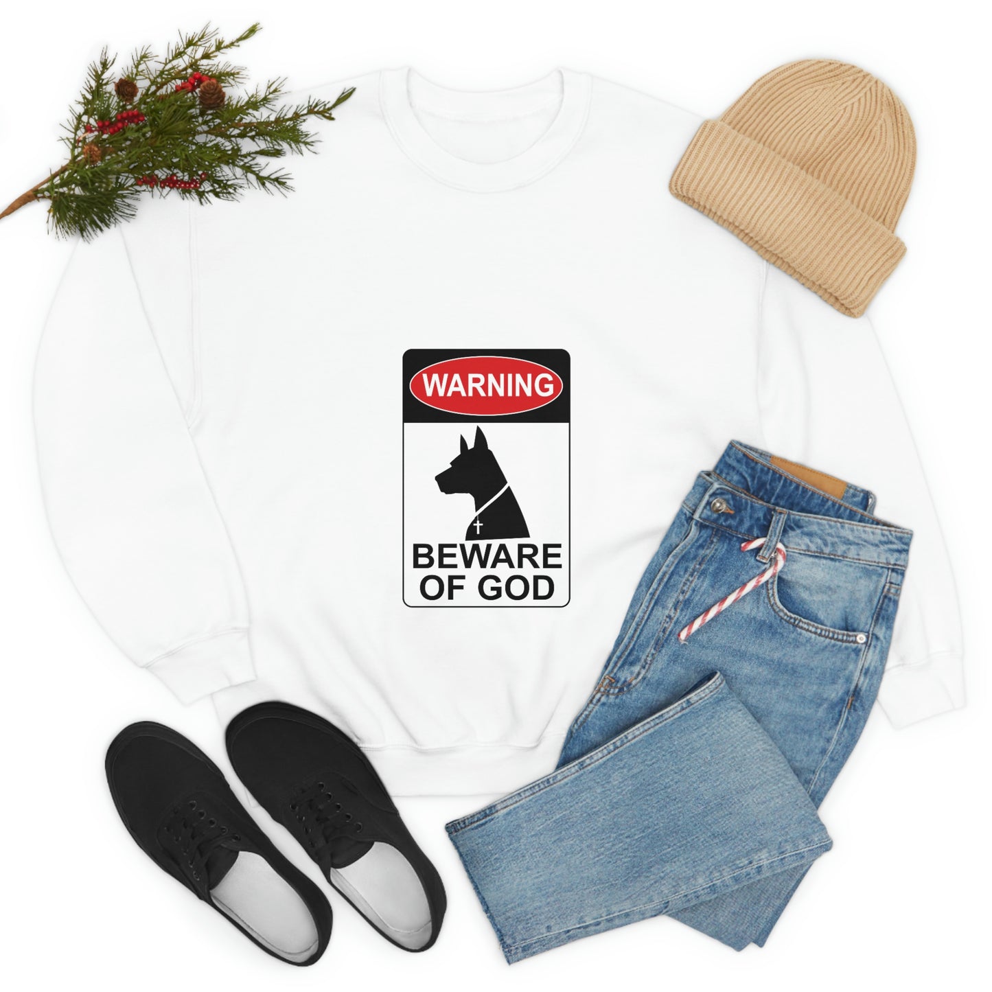 B.O.G. Unisex Heavy Blend™ Crewneck Sweatshirt (DOG edition)
