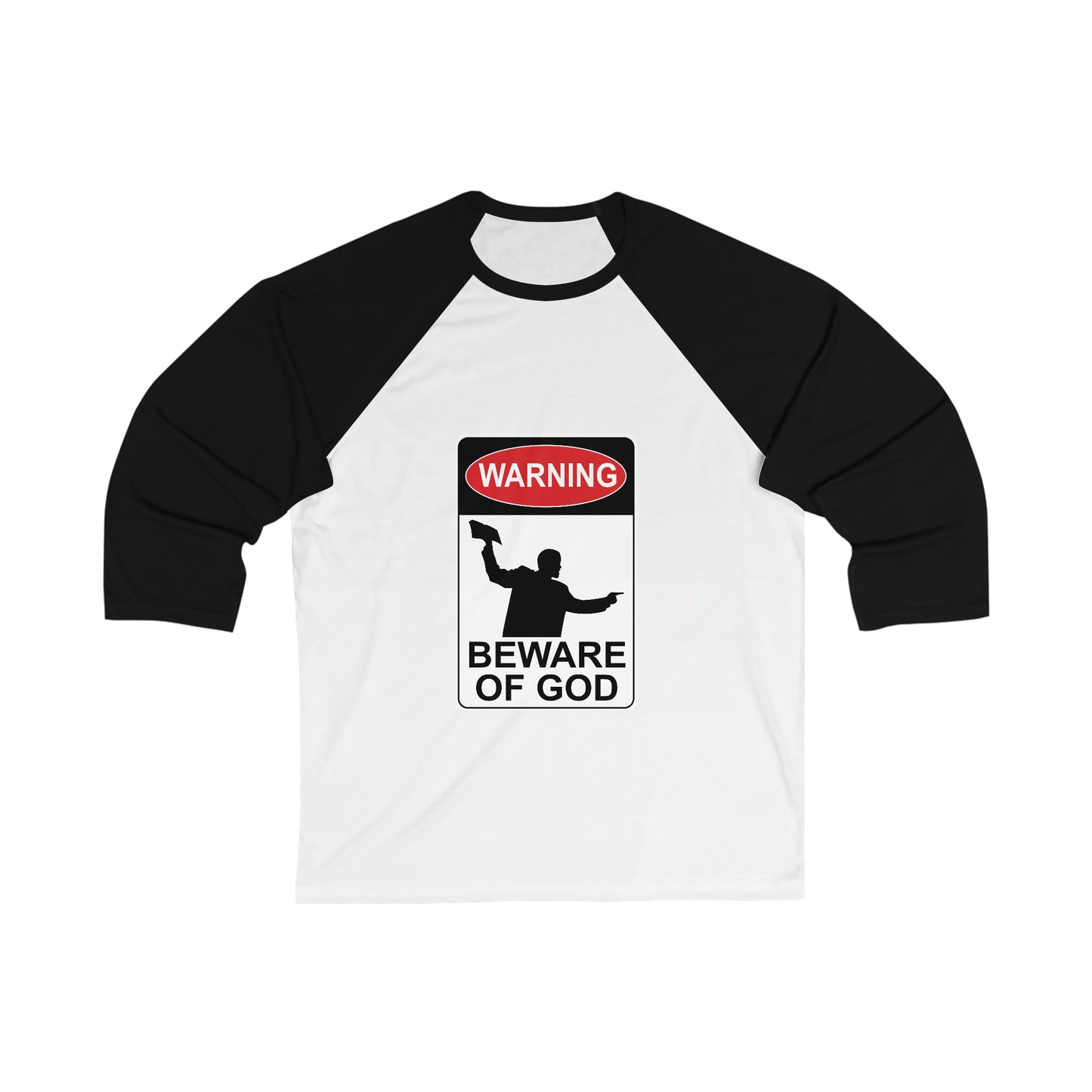 B.O.G. Unisex 3\4 Sleeve Baseball Tee