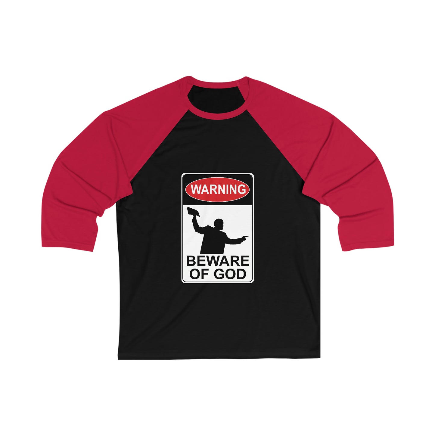 B.O.G. Unisex 3\4 Sleeve Baseball Tee