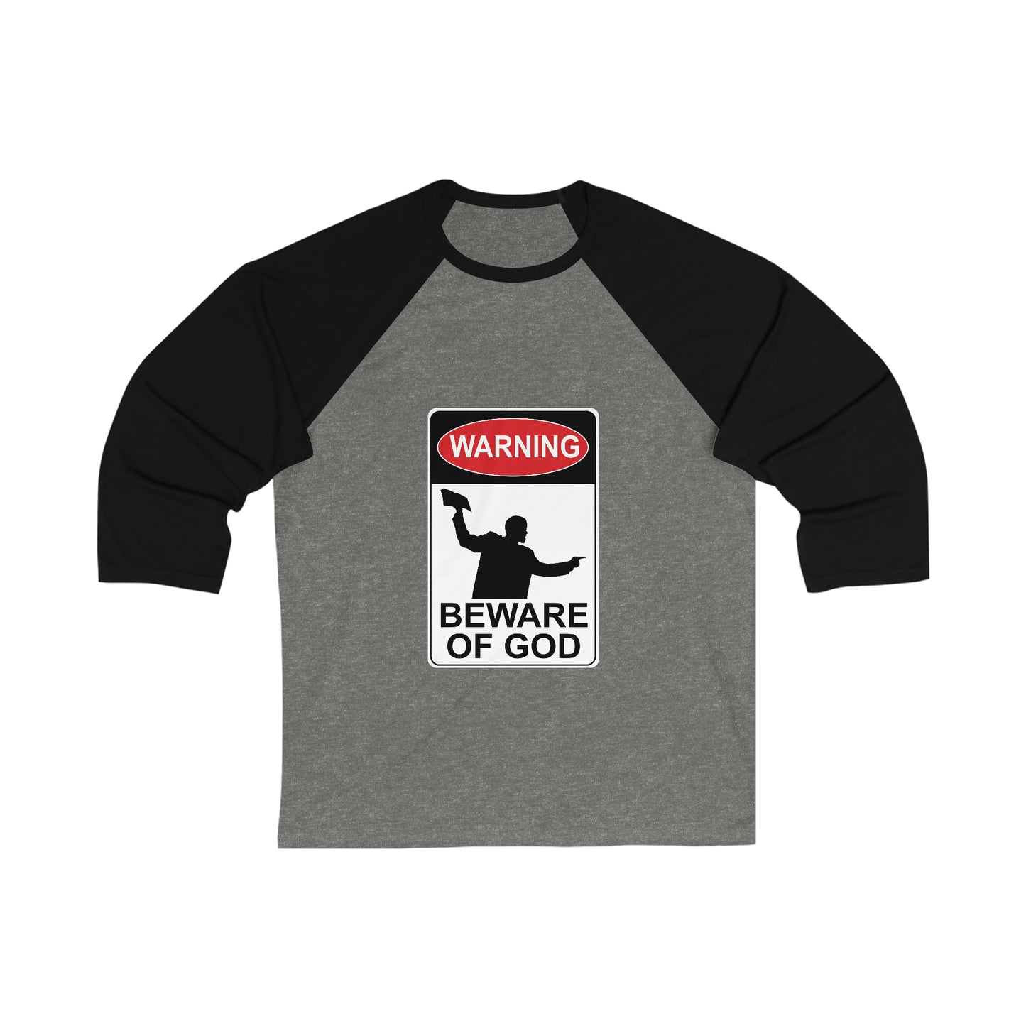 B.O.G. Unisex 3\4 Sleeve Baseball Tee