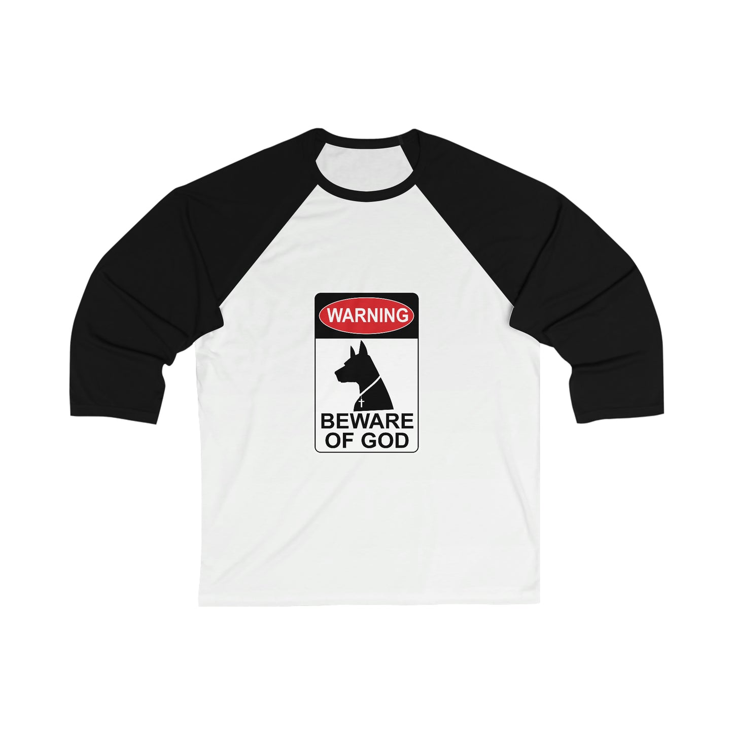 B.O.G. Unisex 3\4 Sleeve Baseball Tee (DOG edition)