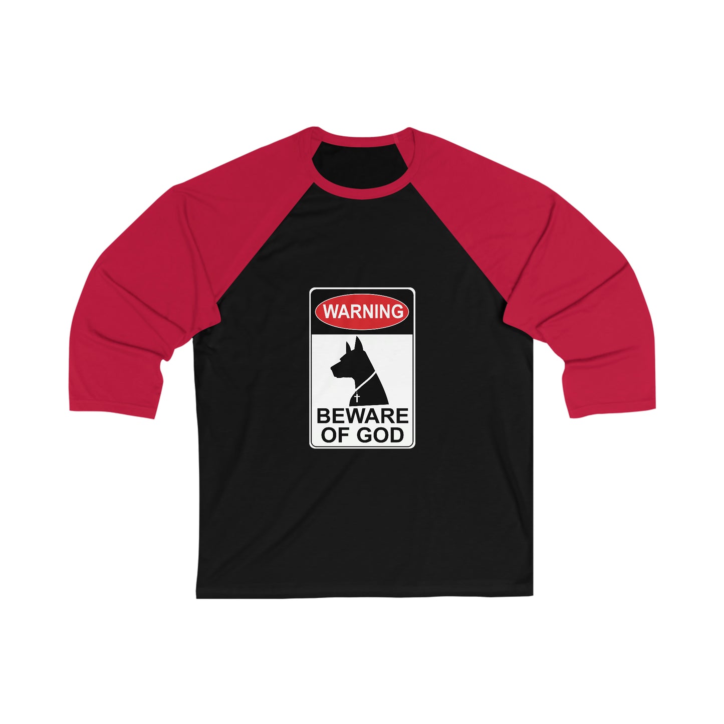 B.O.G. Unisex 3\4 Sleeve Baseball Tee (DOG edition)